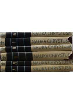 Nauka Chrystusa Socjologia religii Tom I do VI