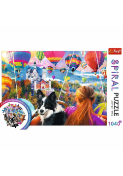 Puzzle 1040 Spiral Festiwal balonów TREFL