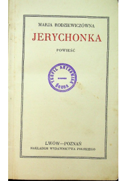 Jerychonka 1930 r.