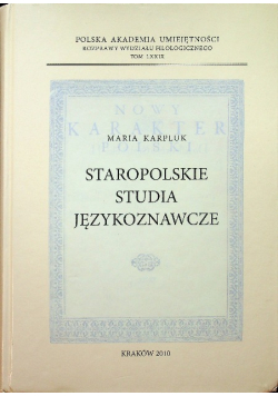 Staropolskie Studia Językoznawcze