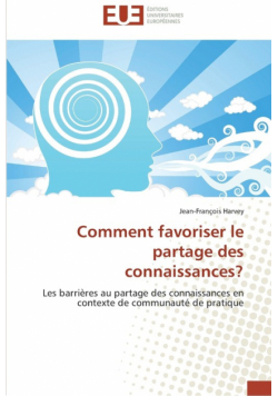 Comment favoriser le partage des connaissances?