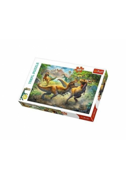 Puzzle 160 Walczace Tyranozaury TREFL
