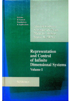 Representation and Control of Infinite Dimensional Systems