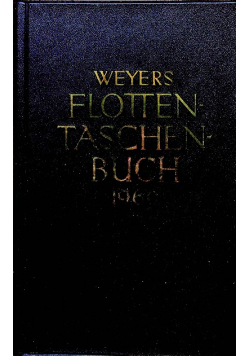 Weyers Flotten Taschenbuch 1960