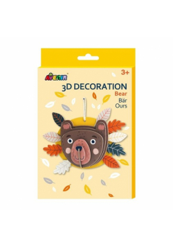 Dekoracje 3D Miś