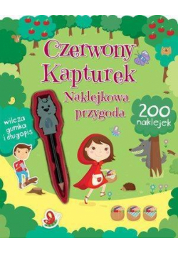 Naklejkowa przygoda. Czerwony Kapturek