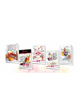 Karnet B6 z nalepkami 18stka (10szt) MIX