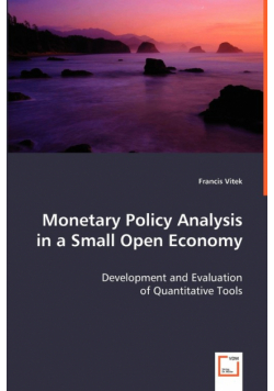 Monetary Policy Analysis in a Small Open Economy
