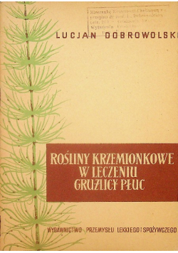 Rośliny krzemionkowe w leczeniu gruźlicy płuc
