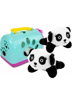 Mała panda z transporterem