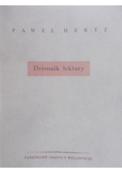Hertz  Dziennik lektury
