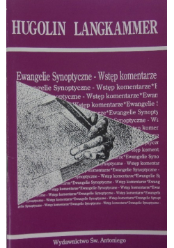 Ewangelie synoptyczne  wstęp komentarze