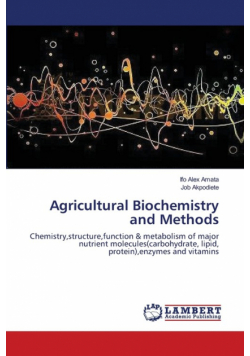 Agricultural Biochemistry and Methods