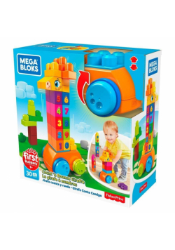 Mega Bloks. Klocki Żyrafka licz i jedź