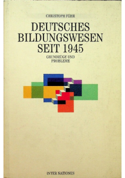Deutsches Bildungswesen Seit 1945
