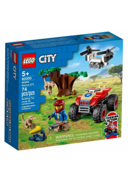 Lego CITY 60300 Quad ratowników dzikich zwierząt