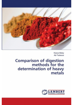 Comparison of digestion methods for the determination of heavy metals