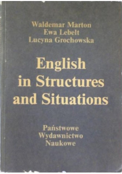 English in structures and situations