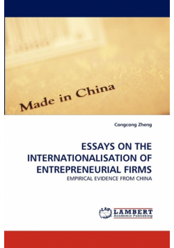 Essays on the Internationalisation of Entrepreneurial Firms