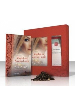 Zaginione książka z aromatyczną herbatą