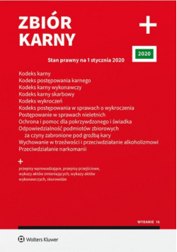 Zbiór karny 2020