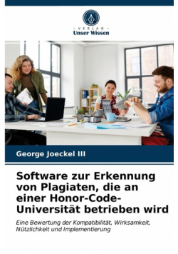 Software zur Erkennung von Plagiaten, die an einer Honor-Code-Universität betrieben wird