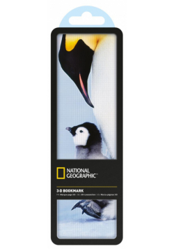 National Geographic Zakładka 3D Pingwin