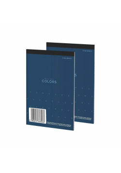 Blok notatnikowy A7/100K Colors (10szt)