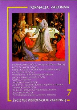 Życie we wspólnocie zakonnej