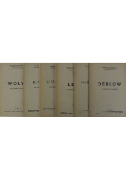 Monografie miast morskich 6 zeszytów 1946 r.