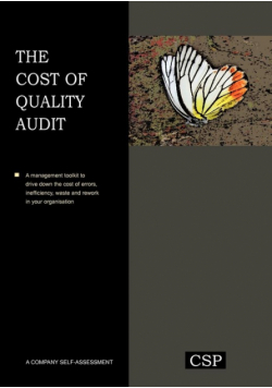 The Cost of Quality Audit
