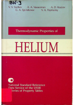 Thermodynamic Properties of Helium
