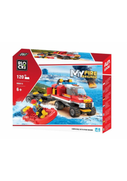 Klocki Blocki MyFireBrigade Straż Wodna 120 el.