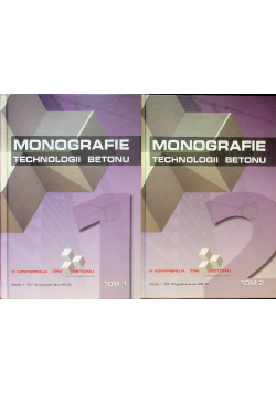 Monografie technologii betonu tom I i II