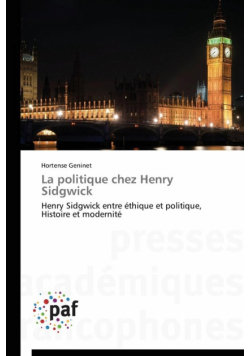 La politique chez henry sidgwick