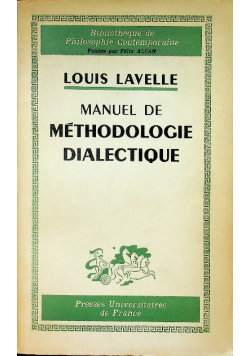 Manuel de methodologie dialectique