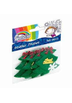 Ozdoby filcowe choinka GR-CH323 BN FIORELLO