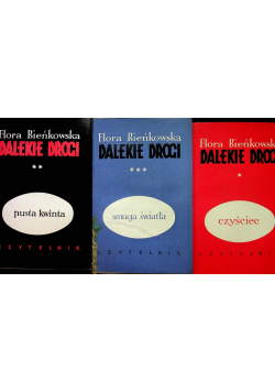 Dalekie drogi tom 1 do 3