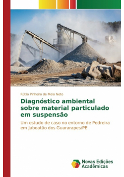 Diagnóstico ambiental sobre material particulado em suspensão