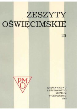 Zeszyty oświęcimskie 20