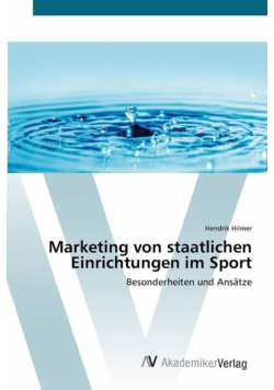 Marketing von staatlichen Einrichtungen im Sport