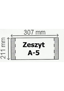 Okładka na zeszyt A5 (50szt) NARNIA