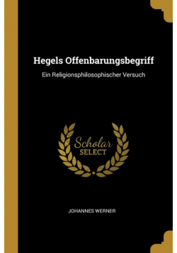 Hegels Offenbarungsbegriff