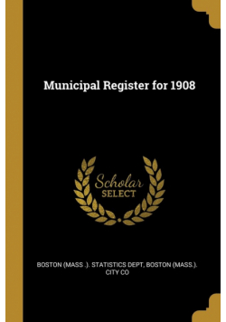 Municipal Register for 1908