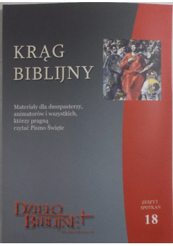 Krąg biblijny nr 18 z CD