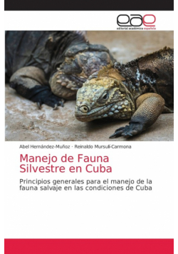 Manejo de Fauna Silvestre en Cuba