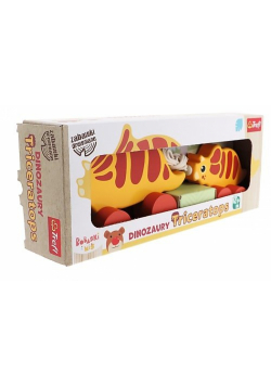 Trefl Zabawka drewniana Triceratops