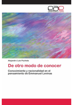 De otro modo de conocer