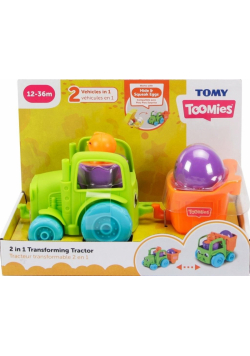 Toomies Traktor wywrotka 2w1 TOMY