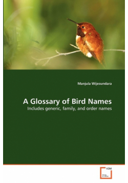 A Glossary of Bird Names